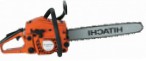 Hitachi CS38EL, ﻿chainsaw  mynd, einkenni og stærðir, lýsing og control