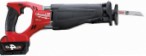Milwaukee M18 CSX-0, reciprocating saw  Photo, characteristics and Sizes, description and Control