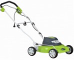 Greenworks 25012 12 Amp 18-Inch, lawn mower  Photo, characteristics and Sizes, description and Control