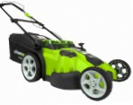 lawn mower Greenworks 2500207 G-MAX 40V 49 cm 3-in-1 Photo, description