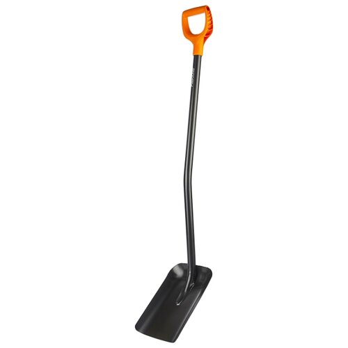 фотография Лопата совковая FISKARS Solid 1026685 127 см, 127 см, черный, купить за 2990 руб онлайн