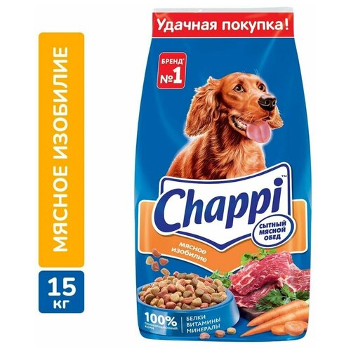 фотография Чаппи Chappi Мясное изобилие 15 кг, купить за 3499 руб онлайн