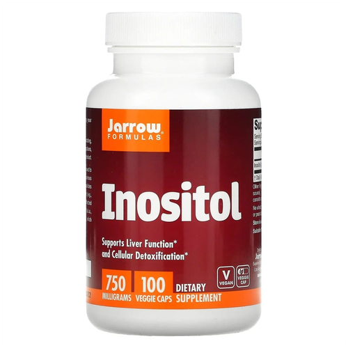 фотография Капсулы Jarrow Formulas Inositol, 150 г, 100 шт., купить за 2500 руб онлайн