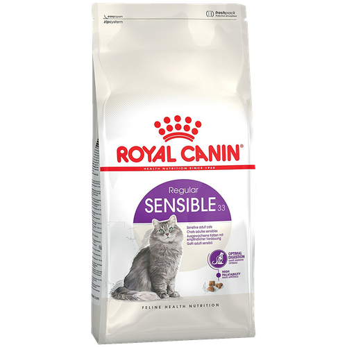 фотография Royal Canin Sensible // Корма для кошек / Сухой (400 гр), купить за 530 руб онлайн