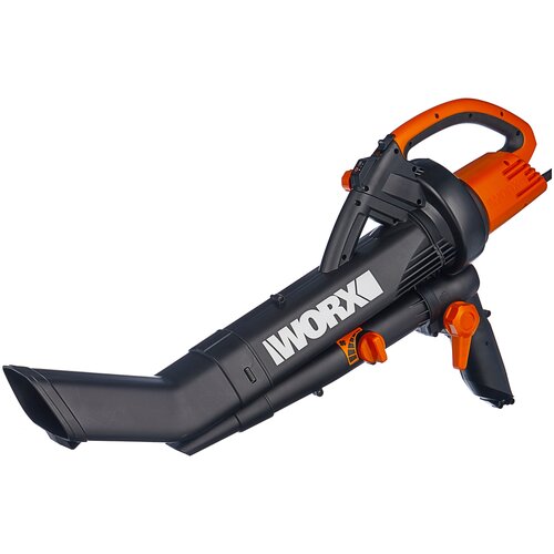 фотография Электрическая воздуходувка Worx WG505E, 3000 Вт, жёлтый, купить за 15482 руб онлайн