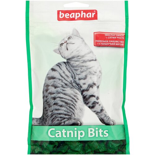 фотография Лакомство для кошек  Beaphar Catnip Bits, 150 г мята, купить за 1116 руб онлайн