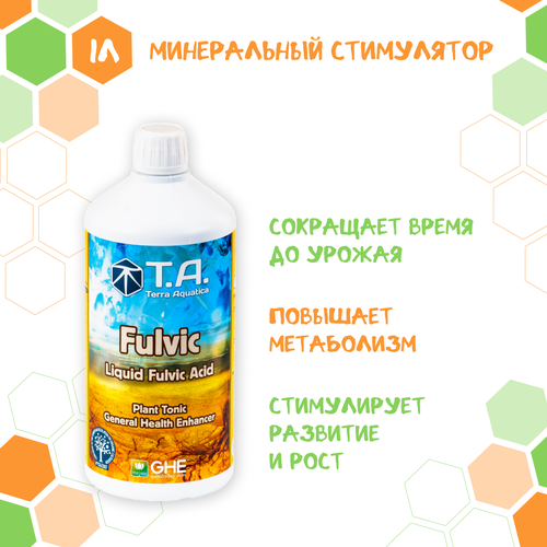 фотография Стимулятор метаболизма Terra Aquatica Fulvic (Diamond Nectar) 1л, купить за 4800 руб онлайн