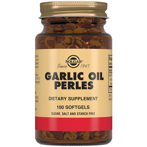 фотография Solgar Garlic Oil Perles капс., 35 г, 100 шт., купить за 919 руб онлайн