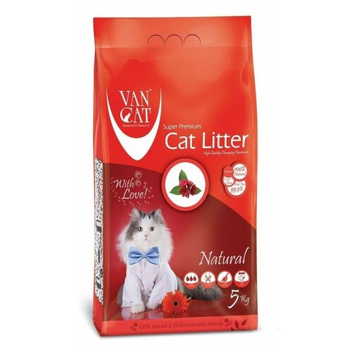 фотография Комкующийся наполнитель Van Cat Natural, 5л, 1 шт., купить за 1024 руб онлайн