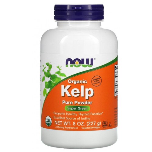 фотография Порошок NOW Kelp Pure Powder, 227 г, 227 мл, купить за 1375 руб онлайн