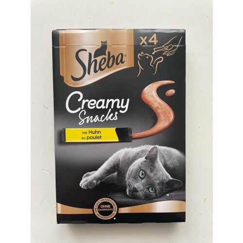 фотография Лакомство Sheba Creamy Snacks с курицей. 48 г., купить за 900 руб онлайн