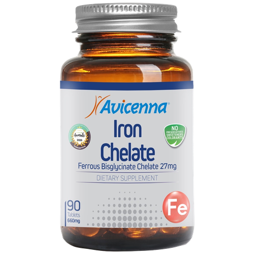 фотография Avicenna Iron Chelate таб., 90 шт., купить за 2300 руб онлайн