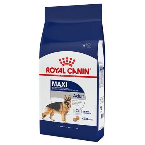 фотография Royal Canin Maxi Adult для взрослых собак, птица, 15кг, купить за 10267 руб онлайн