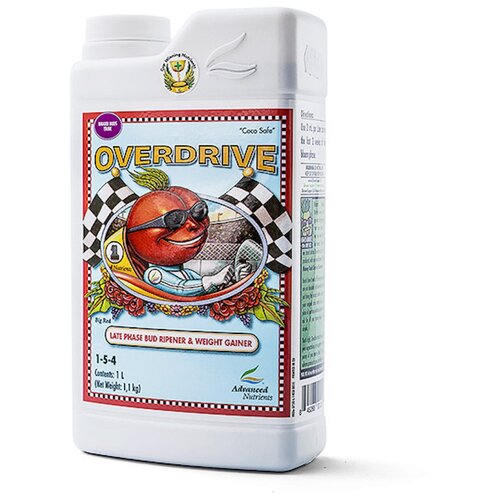 фотография Стимулятор Advanced Nutrients Overdrive 0,25л, купить за 1887 руб онлайн