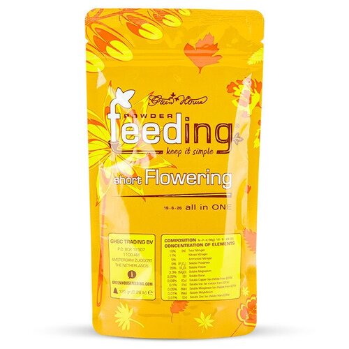 фотография Удобрение Green House Powder Feeding Short Flowering 125 гр., купить за 1200 руб онлайн