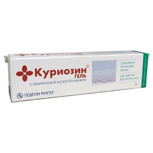 фотография Куриозин гель д/нар. прим., 0.103%, 15 г, купить за 937 руб онлайн