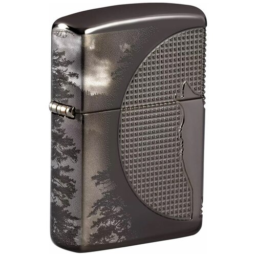 фотография Зажигалка Zippo 49353 бензиновая Armor High Polish Black Ice, купить за 25440 руб онлайн