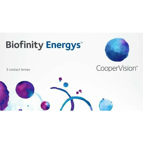 фотография Контактные линзы biofinity energys 8.6 +1, купить за 2698 руб онлайн