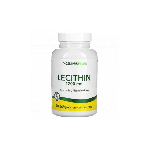 фотография Nature's Plus Lecithin (Лецитин) 1200 мг 90 капсул, купить за 1694 руб онлайн