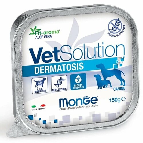 фотография Влажный корм для собак Vetsolution Dermtosis 150 г*6шт, купить за 1586 руб онлайн