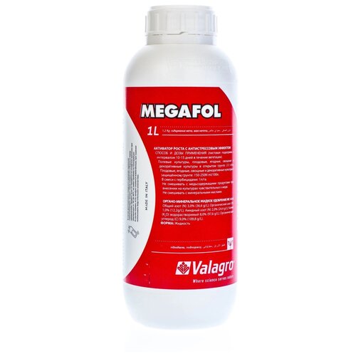 фотография Удобрение Valagro Megafol, 1 л, 1200 г, 1 уп., купить за 2100 руб онлайн