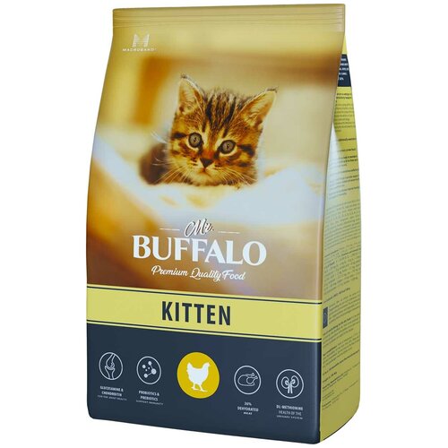 фотография Mr.Buffalo KITTEN для котят с Курицей, 10 кг, купить за 5327 руб онлайн